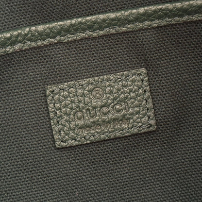 Gucci 2026 Half Horsebit Bag 31.5cm Green Cowhide 277268