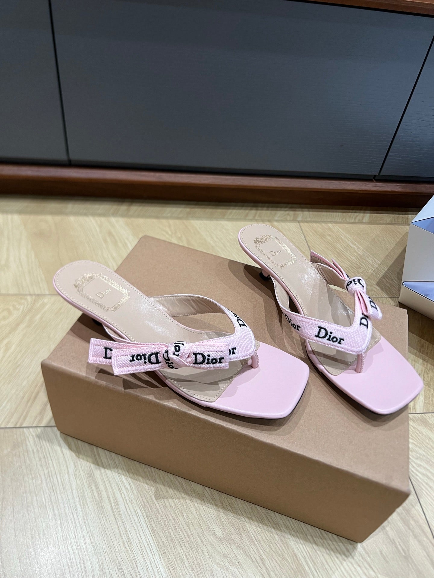 Dior 2026 J'Adior Thong Sandal Fabric Leather 845396