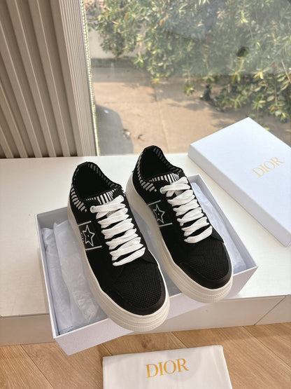 CD 26s Sneaker 45 Black Canvas Cowhide 648333