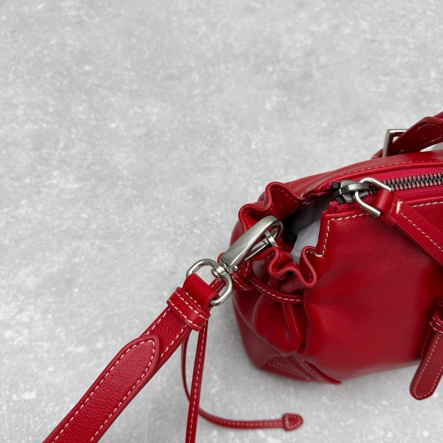 Prada 2026 Soft Medium Shoulder Bag 33cm Calfskin