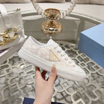 PRA 26S Sneaker White Cream Canvas 625935