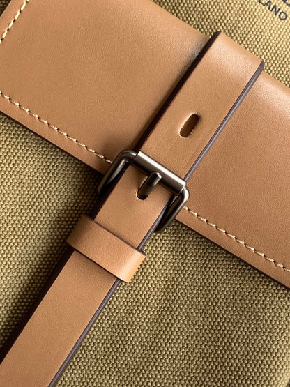 Prada 2026 Route Shoulder Bag 26cm Canvas Leather