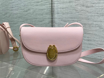 Dior 2026 Médaillon Flap Bag 23cm Grained Calfskin