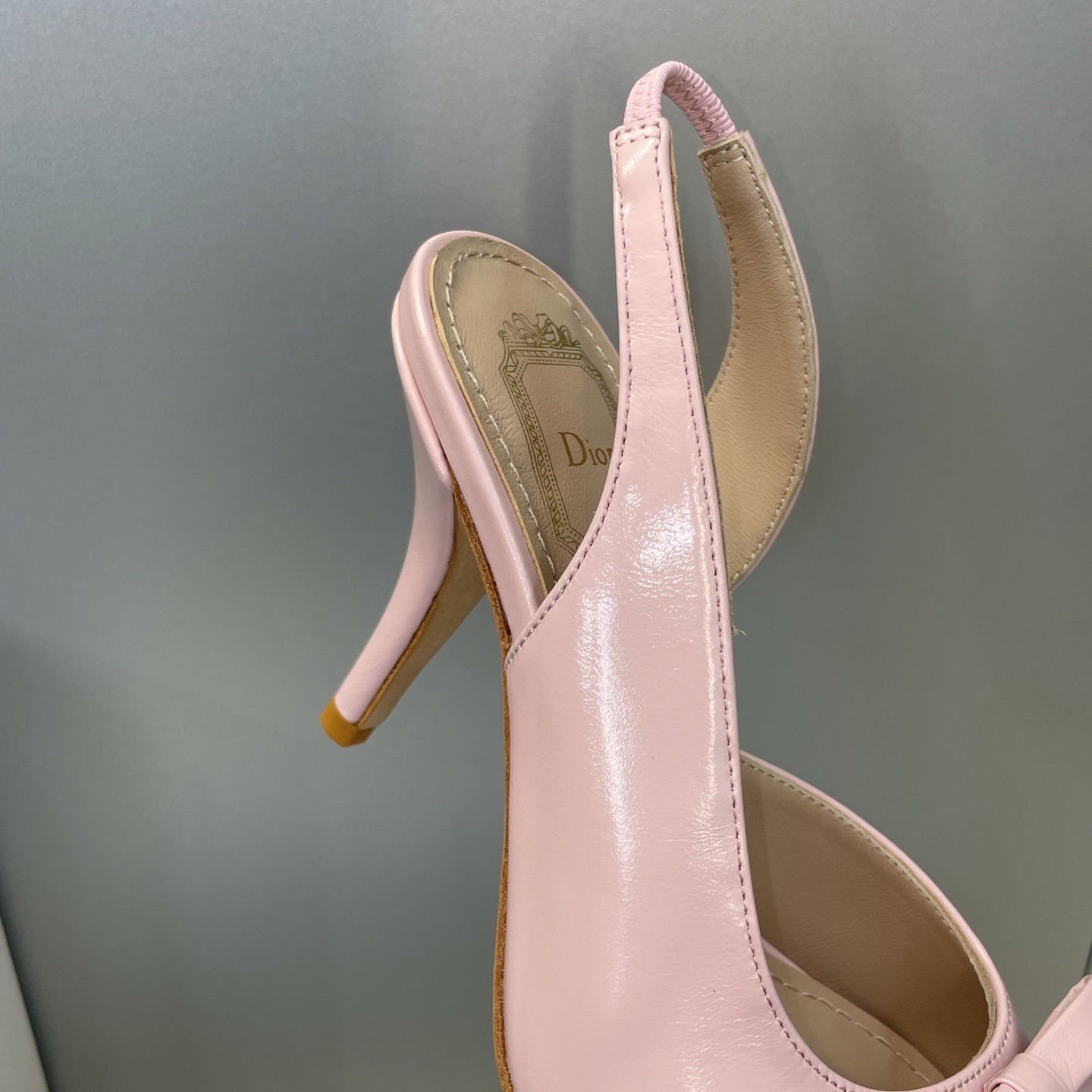 Dior 2026 Bow Heeled Slingback Sandal 607567