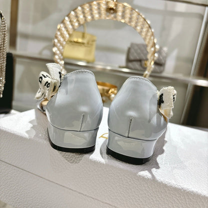 CD 26 Lolita Ballet Flats 30 Baby Blue Patent Leather 679730