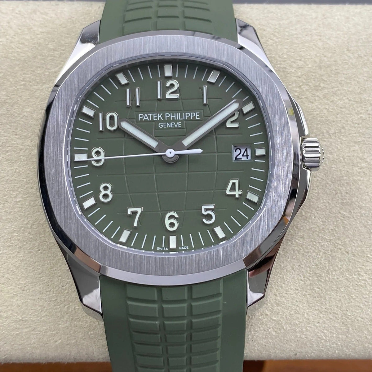 Patek Philippe Aquanaut 40mm Steel Case Rock Grey Dial