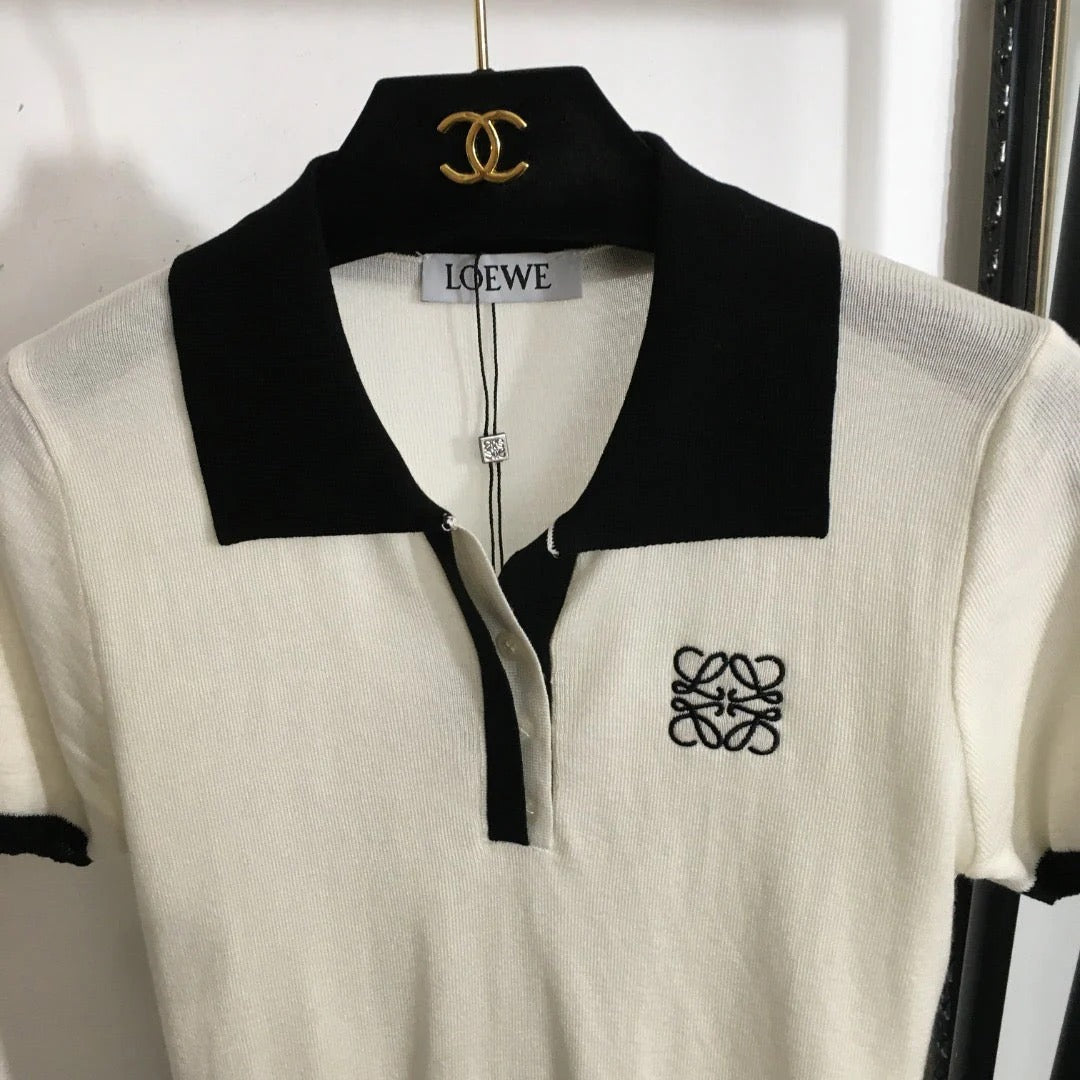LOEWE KNIT POLO SHIRT