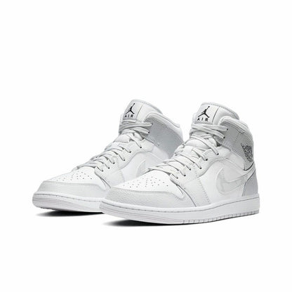 Jordan 1 Mid White Camo Sneakers - Retro Runner | New Arrival