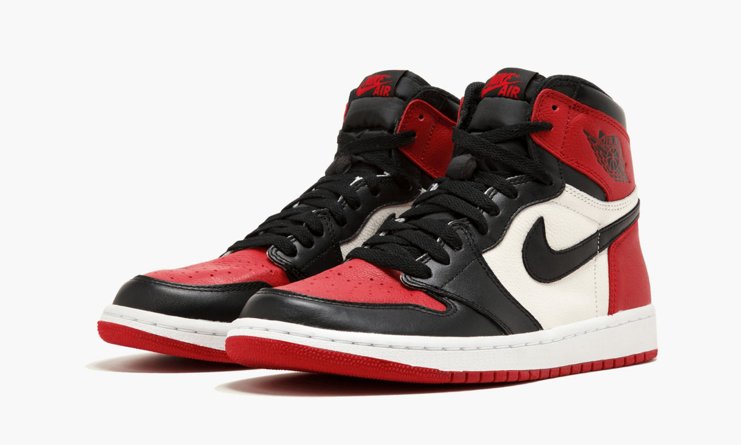 Jordan 1 Retro High Bred Toe Sneakers - Performance Runner