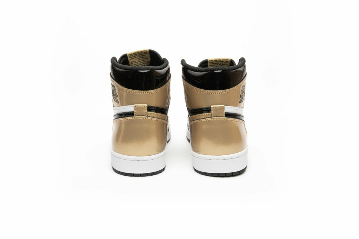 Jordan 1 Retro High NRG Gold Toe Sneakers - Head-Turner