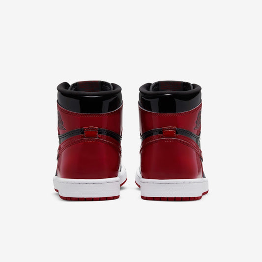 Jordan 1 Retro High OG Patent Bred Sneakers - Heritage Edition