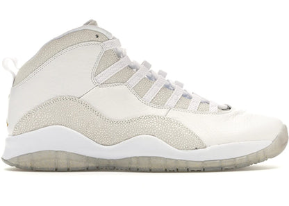 Jordan 10 Retro Drake OVO White Sneakers - Modern Classic
