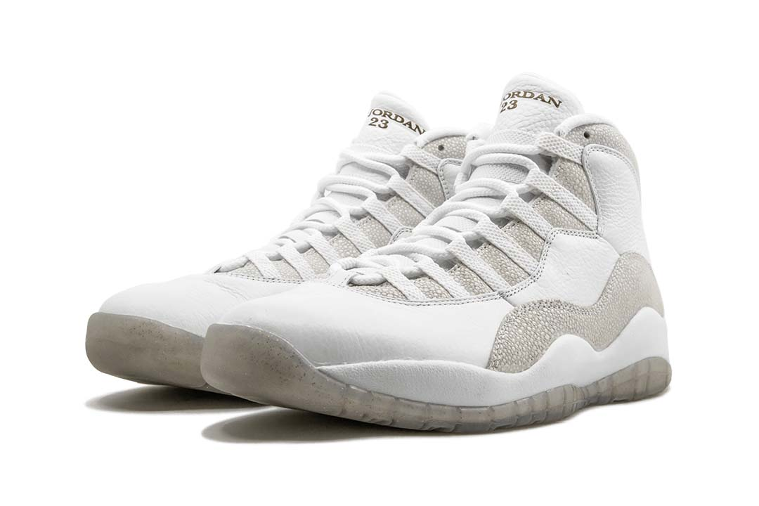 Jordan 10 Retro Drake OVO White Sneakers - Modern Classic