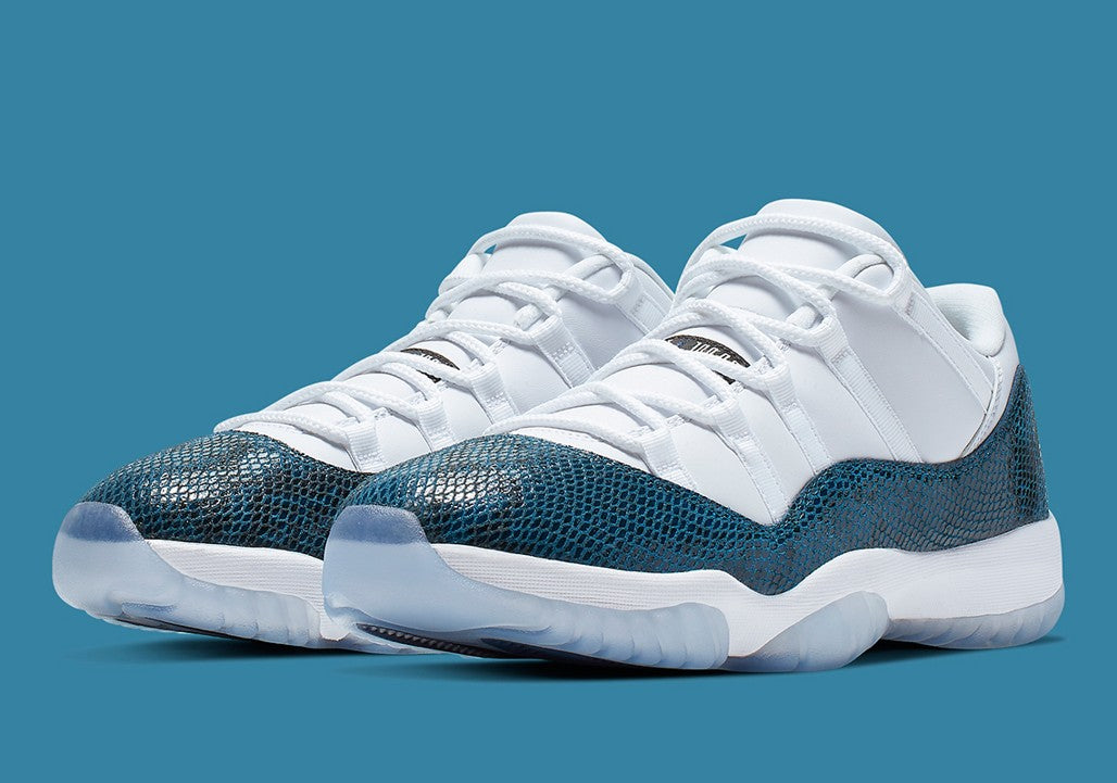 Jordan 11 Retro Low Snake Navy Sneakers - Legend Status