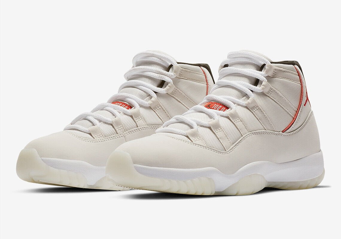Jordan 11 Retro Platinum Tint Sneakers - Head-Turner | Rotation Essential