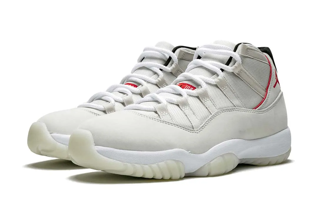 Jordan 11 Retro Platinum Tint Sneakers - Basketball Legend