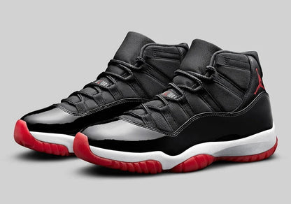 Jordan 11 Retro Playoffs Bred Sneakers - Collector's Edition