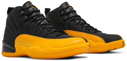 Jordan 12 Retro Black University Gold Sneakers - Head-Turner