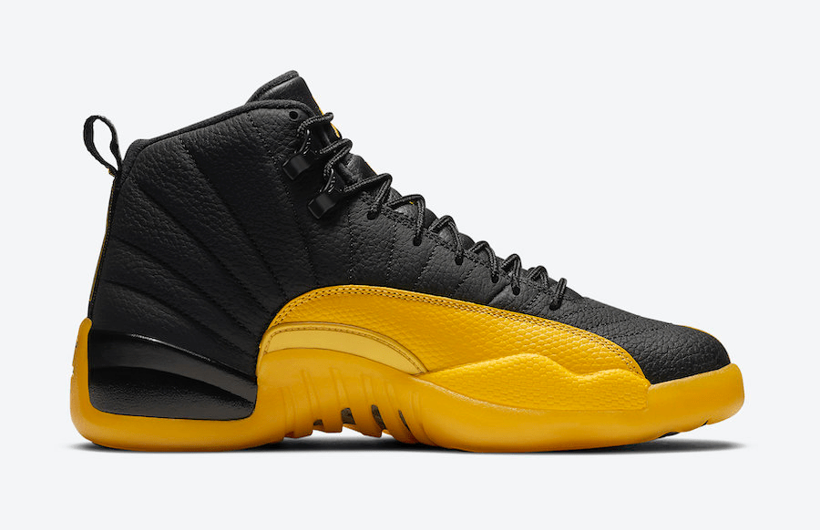 Jordan 12 Retro Black University Gold Sneakers - Head-Turner