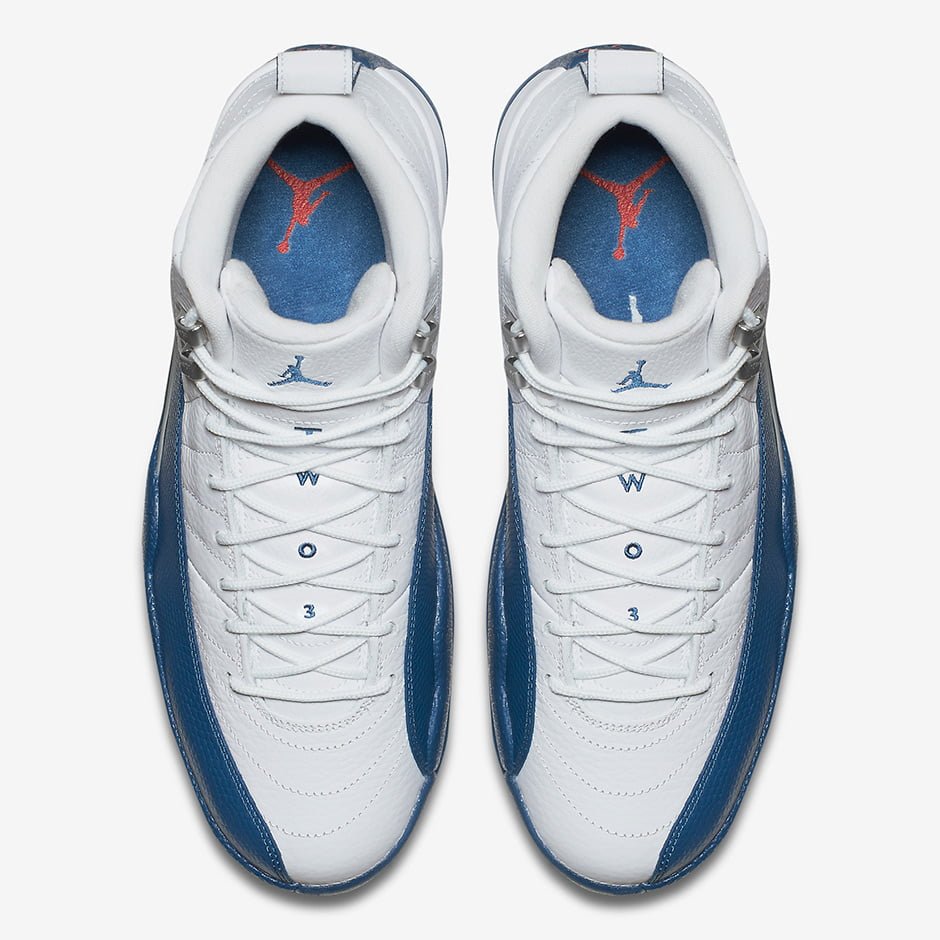 Jordan 12 Retro French Blue Sneakers - Hall of Fame | Silhouette King