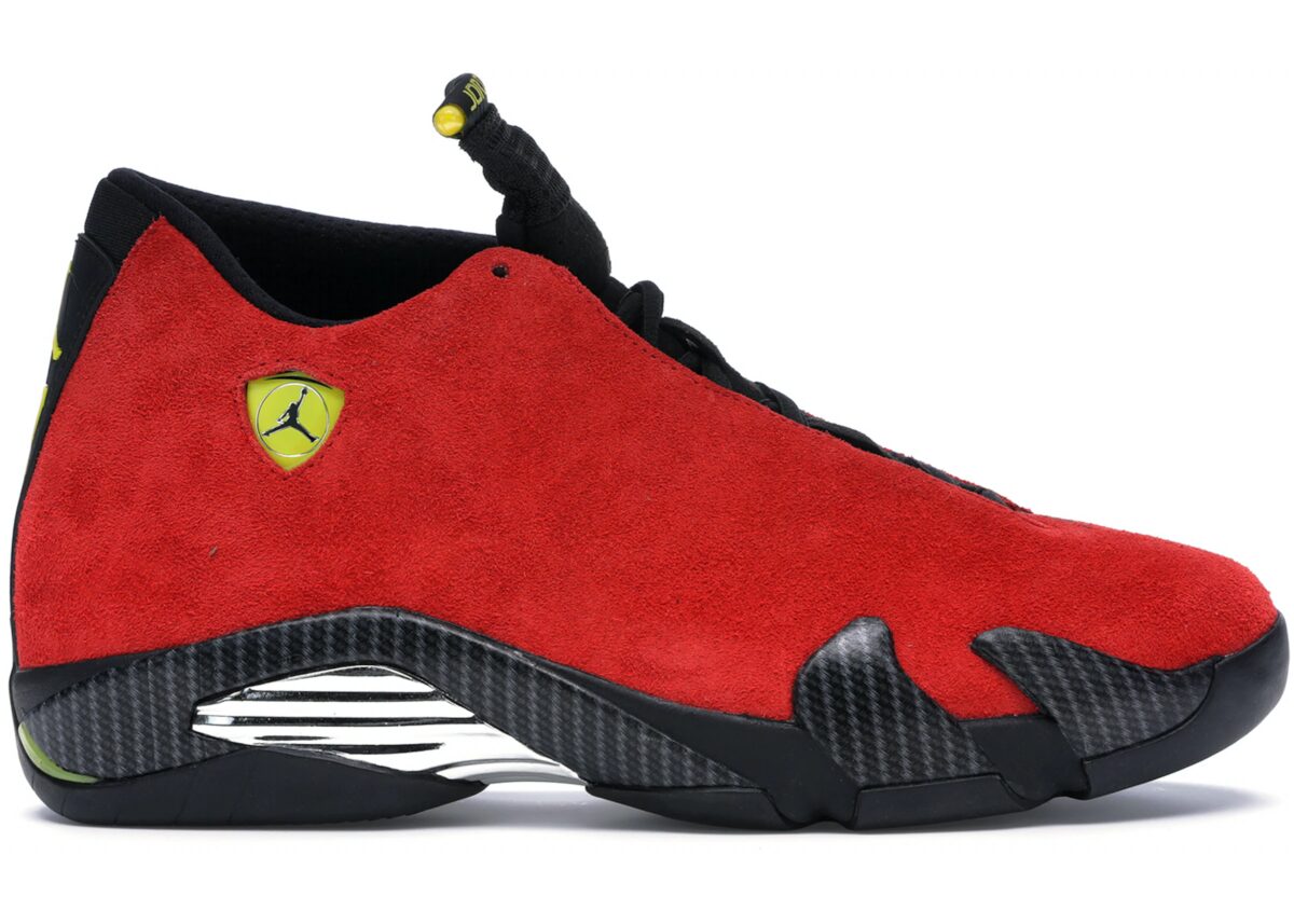 Jordan 14 Ferari Red Sneakers - Style Staple | Silhouette King