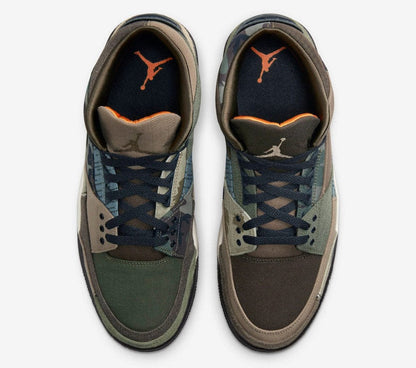 Jordan 3 Retro Patchwork Camo Sneakers - Legend Status | Drop of the Season