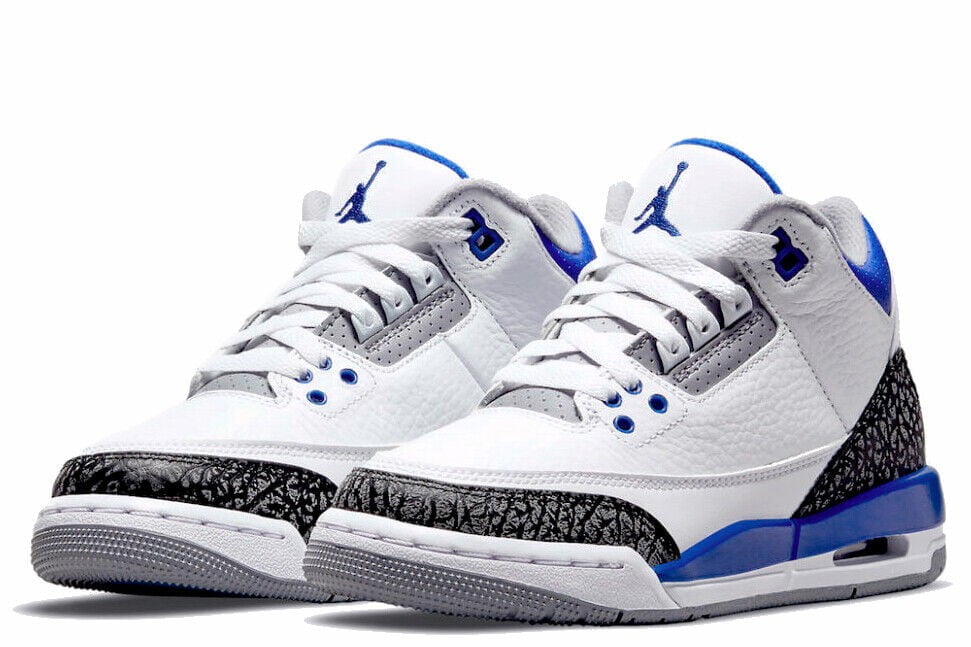 Jordan 3 Retro Racer Blue Sneakers - Premium Sneaker | Colorway of the Year