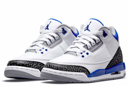 Jordan 3 Retro Racer Blue Sneakers - Premium Sneaker | Colorway of the Year