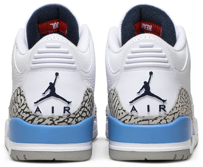 Jordan 3 Retro UNC Sneakers - Game Changer | Standout Style