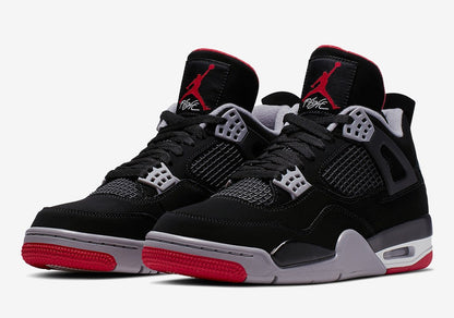 Jordan 4 Retro Bred Sneakers - Fresh Drop | Fan Favorite