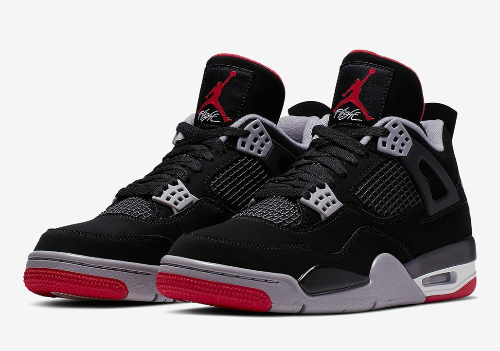 Jordan 4 Retro Bred Sneakers - Signature Series | Top Pick