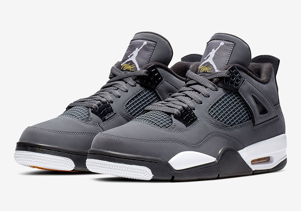 Jordan 4 Retro Cool Grey Sneakers - Cushioned Stride | Premium Footwear