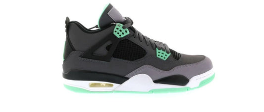 Jordan 4 Retro Green Glow Sneakers - Collector's Edition