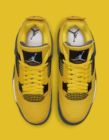 Jordan 4 Retro Lightning Sneakers - All-Day Comfort | Sneakerhead Pick