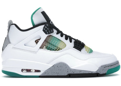 Jordan 4 Retro Lucid Green Rasta Sneakers - Signature Series