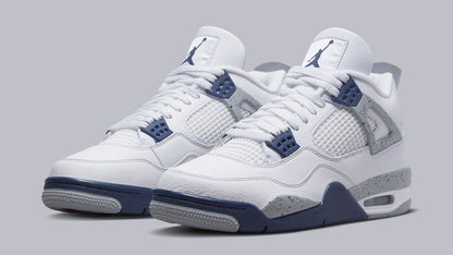 Jordan 4 Retro Midnight Navy Sneakers - Cushioned Stride