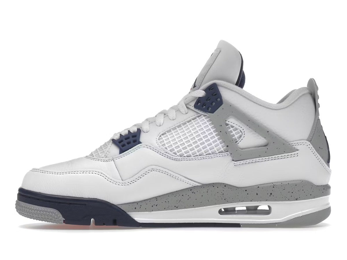 Jordan 4 Retro Midnight Navy Sneakers - Performance Runner