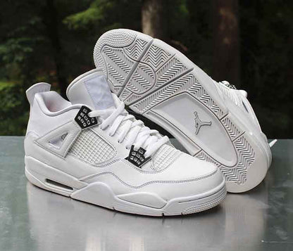 Jordan 4 Retro Pure Money Sneakers - Fresh Drop | On-Feet Fire