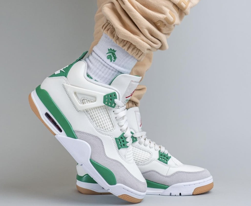 Jordan 4 Retro SB Pine Green Sneakers - Authentic | Collector's Pick