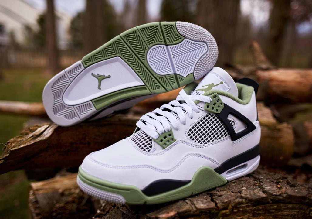 Jordan 4 Retro Seafoam Sneakers - Prime Pick | Style MVP