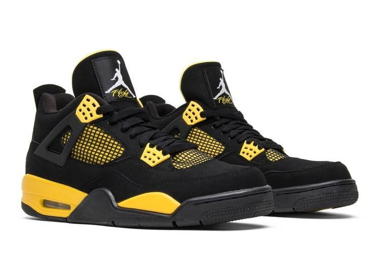 Jordan 4 Retro Thunder Sneakers - Heritage Edition | Trending Sneakers