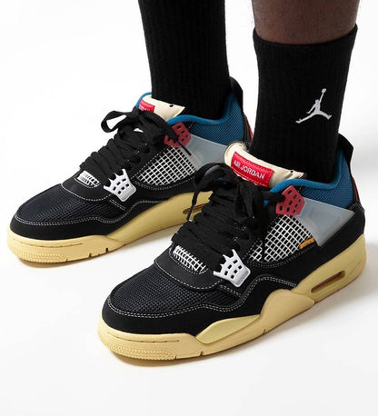 Jordan 4 Retro Union Off Noir Sneakers - Fresh Drop | Sneakerhead Pick
