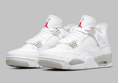 Jordan 4 Retro White Oreo Sneakers - Vintage Inspired | Hype Sneaker