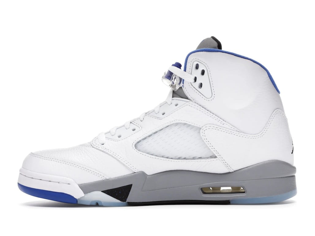 Jordan 5 Retro White Stealth Sneakers - Basketball Legend