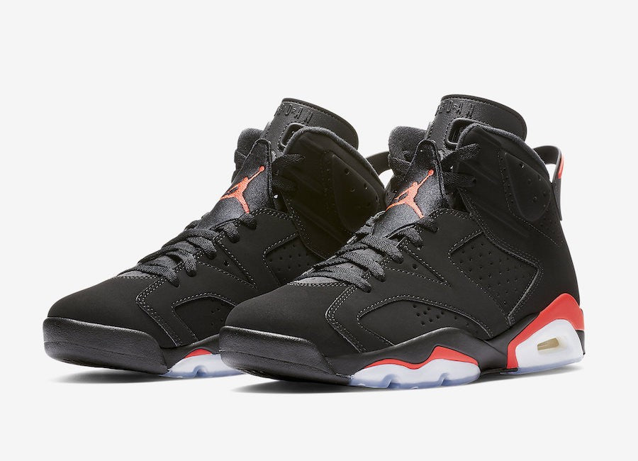 Jordan 6 Retro Black Infrared Sneakers - Modern Classic