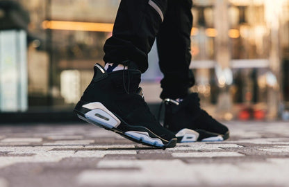 Jordan 6 Retro Chrome Metallic Silver Sneakers - Head-Turner