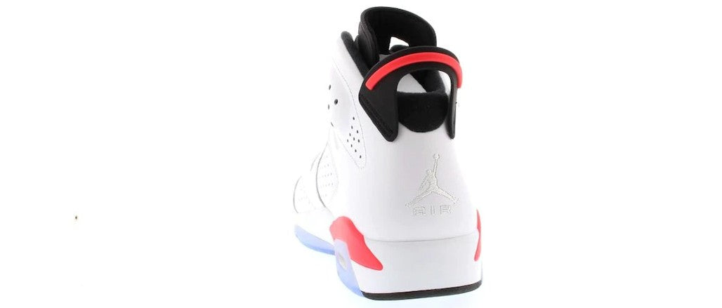 Jordan 6 Retro Infrared White Sneakers - Retro Runner | Rotation Essential