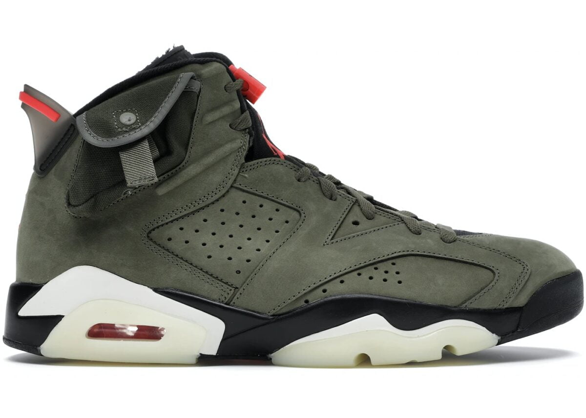 Jordan 6 Retro TraviScott CN1084 Sneakers - Vintage Inspired