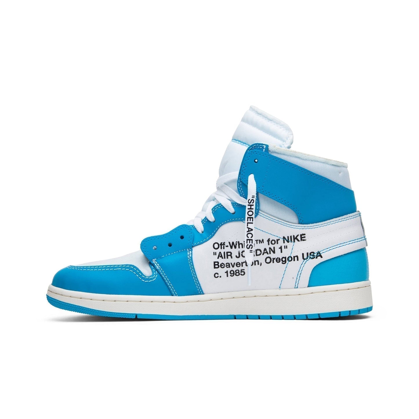 Off-White x Air Jordan 1 Retro High OG ‘UNC’ AQ0818-148 Sneakers - Modern Cla...