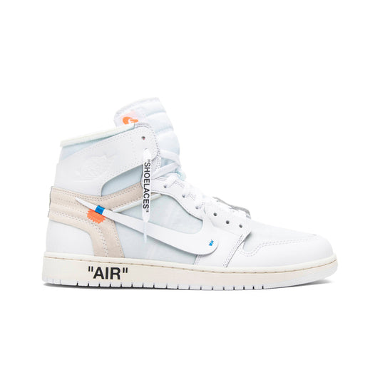 Off-White x Air Jordan 1 Retro High OG White 2018 AQ0818-100 Sneakers - Head-...